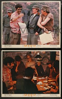 3g0426 MASH 7 LCs R1973 Elliott Gould, Korean War classic directed by Robert Altman!