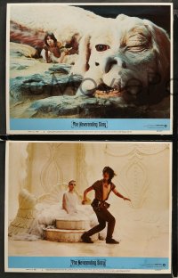 3g0243 NEVERENDING STORY 8 LCs 1984 directed by Wolfgang Petersen, great images of Falcor & cast!