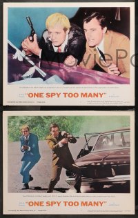3g0434 ONE SPY TOO MANY 7 LCs 1966 Robert Vaughn, David McCallum, Dorothy Provine, Man from UNCLE!