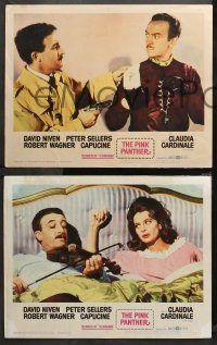 3g0435 PINK PANTHER 7 LCs 1964 Peter Sellers, David Niven, Capucine, Wagner, Blake Edwards!