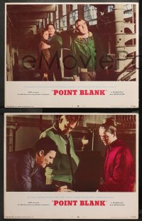 3g0644 POINT BLANK 3 LCs 1967 cool images of Lee Marvin, Angie Dickinson, John Boorman film noir!