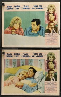 3g0304 SEND ME NO FLOWERS 8 LCs 1964 great images of Rock Hudson, Doris Day, Tony Randall!