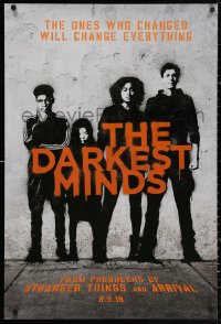 3h0316 DARKEST MINDS teaser DS 1sh 2018 Sternberg, the ones who changed will change everything!
