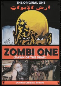 3h0903 DAWN OF THE DEAD Egyptian poster R2010s Romero, no more room in HELL for the dead, different!