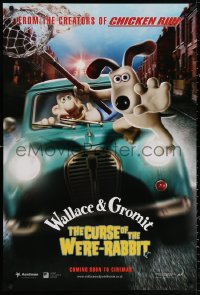3h0770 WALLACE & GROMIT: THE CURSE OF THE WERE-RABBIT advance DS English 1sh 2005 claymation!