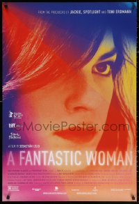 3h0343 FANTASTIC WOMAN DS 1sh 2017 Sebastian Lelio's Una Mujer Fantastica, Daniela Vega close-up!