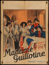 3h1151 MADAME GUILLOTINE French 24x32 1931 Madeleine Carroll, Brian Aherne, different & ultra-rare!