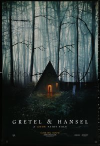 3h0367 GRETEL & HANSEL int'l teaser DS 1sh 2020 Brothers Grimm, Lillis & Leakey in the title roles!