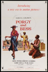 3h0485 PORGY & BESS 1sh 1959 Sidney Poitier, Dorothy Dandridge & Sammy Davis Jr, TODD-AO!