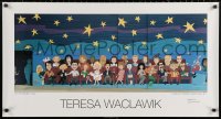 3h0103 TERESA WACLAWIK signed 20x37 Canadian special poster 1990 by the artist, At The Movies!
