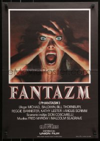 3h1069 PHANTASM Yugoslavian 19x27 1980 if this one doesn't scare you, you're already dead, cool!