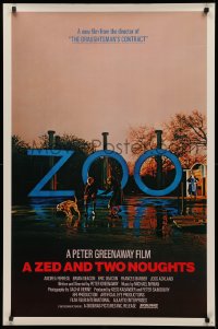 3h0622 ZED & TWO NOUGHTS 1sh 1985 Peter Greenaway, Andrea Ferreol, Brian & Eric Deacon