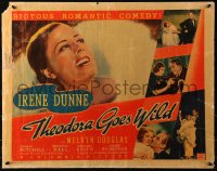 3k0041 THEODORA GOES WILD style B 1/2sh 1936 pretty teacher Irene Dunne & Melvyn Douglas, ultra rare!