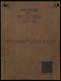3m0162 MASCOT 1927-28 campaign book 1927 Isle of Sunken Gold, Heroes of the West, unique serials!