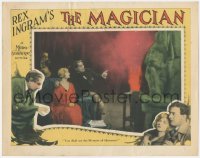 3m0301 MAGICIAN LC 1926 Alice Terry & Paul Wegener, Rex Ingram's Frankenstein precursor, ultra rare!