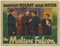 3m0303 MALTESE FALCON LC 1941 Humphrey Bogart, Mary Astor, Peter Lorre, MacLane, Ward Bond, rare!