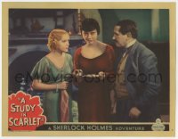 3m0314 STUDY IN SCARLET LC 1933 Anna May Wong stares directly at camera, Sherlock Holmes, very rare!