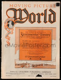 3m0170 MOVING PICTURE WORLD exhibitor magazine April 23, 1921 multiple Cabinet of Dr. Caligari ads!