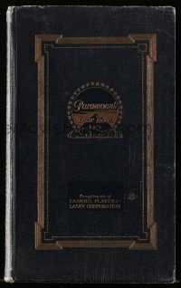 3m0138 PARAMOUNT DATE BOOK 1923 6x9 hardcover exhibitor's date book 1923 Gloria Swanson, DeMille!