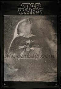 3m0099 STAR WARS 22x33 foil music poster 1977 George Lucas classic sci-fi epic, art of Darth Vader!