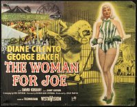 3p0044 WOMAN FOR JOE English 1/2sh 1955 sexy circus performer Diane Cilento and animals, ultra-rare!