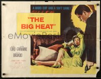 3p0793 BIG HEAT 1/2sh 1953 art of Glenn Ford & sexy soft dame Gloria Grahame, Fritz Lang noir!