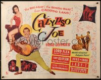 3p0814 CALYPSO JOE style B 1/2sh 1957 Herb Jeffries, sexy Angie Dickinson, bongo beat, cool images!