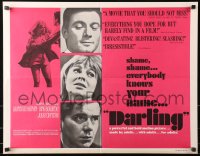 3p0844 DARLING 1/2sh 1965 Julie Christie, Laurence Harvey, Dirk Bogarde, John Schlesinger