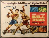 3p0853 DUEL OF THE TITANS 1/2sh 1963 Sergio Corbucci, Steve Hercules Reeves vs Gordon Tarzan Scott!