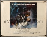 3p0860 EMPIRE STRIKES BACK 1/2sh 1980 classic Gone With The Wind style art by Roger Kastel!