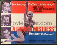 3p0881 FRENCH MISTRESS 1/2sh 1960 sexy Agnes Laurent, riotous romp from the Boulting Brothers!
