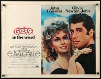 3p0900 GREASE 1/2sh 1978 romantic John Travolta & Olivia Newton-John in a most classic musical!
