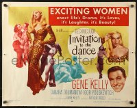 3p0947 INVITATION TO THE DANCE style A 1/2sh 1956 Gene Kelly dancing with Tamara Toumanova!