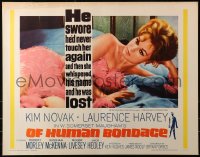 3p1021 OF HUMAN BONDAGE 1/2sh 1964 super sexy Kim Novak can't help being what she is!