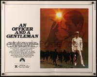 3p1022 OFFICER & A GENTLEMAN 1/2sh 1982 Richard Gere & Debra Winger in love & in the U.S. Navy!