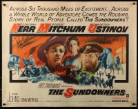 3p1117 SUNDOWNERS 1/2sh 1961 Australians Deborah Kerr, Robert Mitchum & Peter Ustinov!