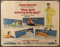 3p1169 WHO'S BEEN SLEEPING IN MY BED 1/2sh 1963 Dean Martin puts it on the line w/four sexy babes!