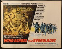 3p1171 WIND ACROSS THE EVERGLADES 1/2sh 1958 Burl Ives, written by Budd Schulberg, Nicholas Ray!