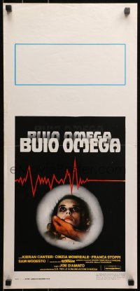 3p0282 BEYOND THE DARKNESS Italian locandina 1979 Joe D'Amato's Buio Omega, really creepy image!