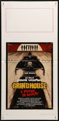 3p0302 DEATH PROOF Italian locandina 2007 Quentin Tarantino's Grindhouse, Kurt Russell in car!