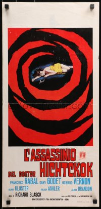 3p0325 AUTOPSY OF A CRIMINAL Italian locandina 1964 Autopsia de un Criminal, Casaro art!