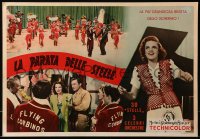 3p0273 THOUSANDS CHEER Italian 13x19 pbusta 1947 Gene Kelly kissing Kathryn Grayson, all-star cast!