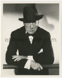 3r0069 24 HOURS 8x10.25 still 1931 great Paramount portrait in tuxedo & fedora by Otto Dyar!
