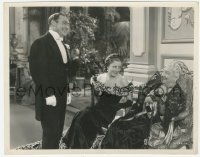 3r0085 AGE OF INNOCENCE 8x10.25 still 1934 Lionel Atwill laughing with Irene Dunne & Helen Westley!