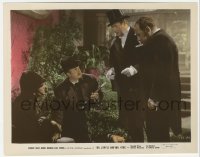 3r0048 DR. JEKYLL & MR. HYDE color-glos 8x10 still 1941 Ian Hunter by police with murder victim!