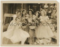 3r0211 DREAM OF LOVE 8x10.25 still 1928 gypsy Joan Crawford with baskets, flowers & pretty girls!