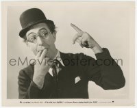 3r0229 FOLLOW THE LEADER 8.25x10.25 still 1930 great portrait of wacky comedian Ed Wynn!