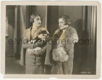 3r0270 GREENE MURDER CASE 8x10.25 still 1929 Florence Eldridge & dog glare at worried Jean Arthur!