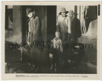 3r0278 HELLDORADO 8x10 still 1934 Madge Evans with Stepin Fetchit & young Philip Hurlic on street!