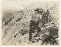 3r0294 I AM A FUGITIVE FROM A CHAIN GANG 7.75x10 still 1932 close up of Paul Muni busting rocks!